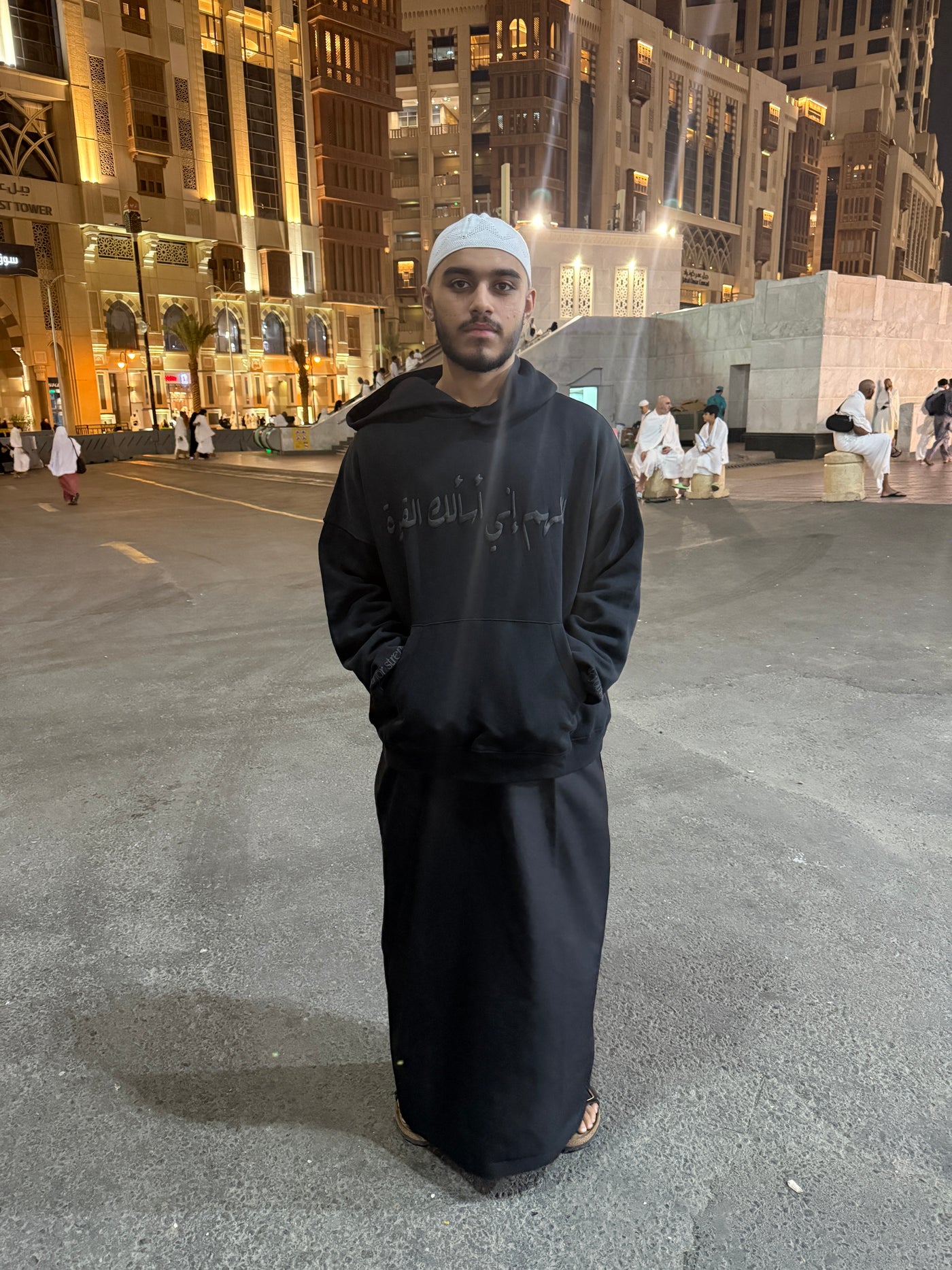 BLACK GYM JAO OVERSIZED HOODIE
