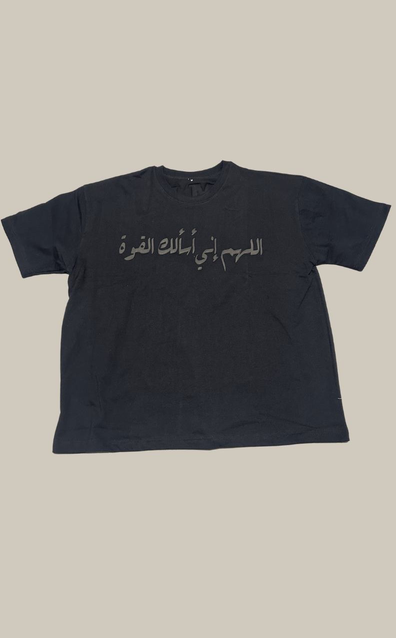 BLACK GYM JAO OVERSIZED TEE