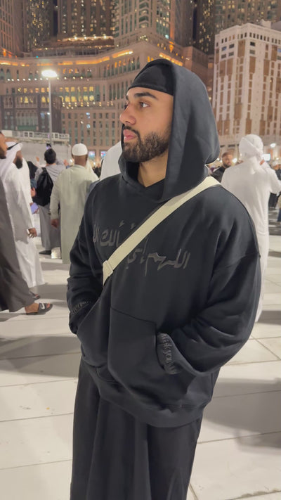 BLACK GYM JAO OVERSIZED HOODIE
